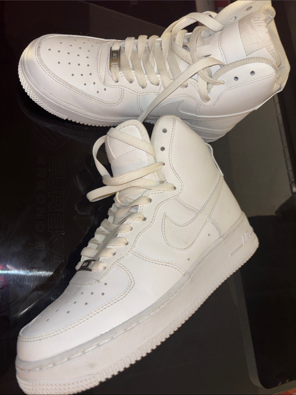 Nike Men's White High-Top Sneakers